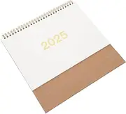 SECFOU 2025 Desk Calendar Desk Flip Calendar Desktop Monthly Planner Weekly Planner