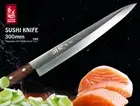Handmade Chef's Sashimi Fillet Knife 12" Single Bevel Slicer Cookware Cutlery