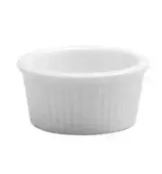 Oneida F8010000612 White Ware Buffalo Bright 2.5 oz Porcelain Ramekin - 3 DZ
