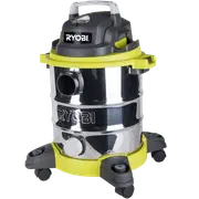 Ryobi 20L Stainless Steel Wet And Dry Workshop Vacuum RVC-1220I-G