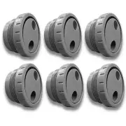 AquaStar TS103 Therapeutic Spinner Jet Light Gray 1 1/2" MIP Thread (6 Pack)
