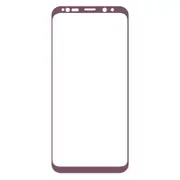 3PCS Ultrathin Colorized Silk-screen TPU Full Screen Protector Film for Galaxy S9(Purple)