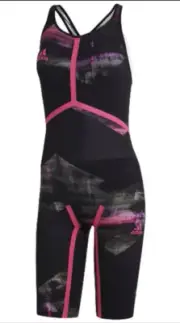 Adidas Freestyle XVIII Closed Back 24” Swim Suit Speed Skin Knee$469 FINA CD5234