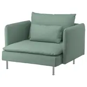 SÖDERHAMN armchair, Tallmyra light green