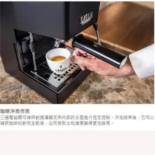 【GAGGIA】CLASSIC專業半自動咖啡機-白色(HG0195WH)