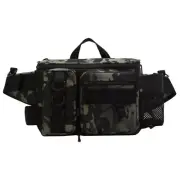 Camo Backpack Trout Fishing Kit Tackle Bag Compression-resistant