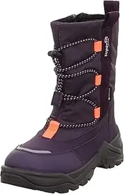 [Superfit] Girls' Snow Max Warm Lined Gore-Tex Snow Boots, Purple 8500, 11 AU