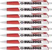 Greeting Pen Georgia Silver Barrel Grip Pen 8 Pack (2804)