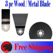3 Wood Metal Oscillating MultiTool Saw Blade For Fein Multimaster Milwaukee Voss