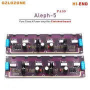 2CH Purple Gold PASS Aleph-5 FET A5 Class A Power Amplifier Kit/Board 60W+60W