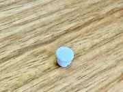 ACS Rotor Cable hole plug - White - old school bmx