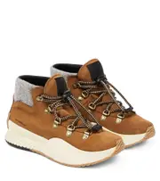 [Sorel Kids] Sorel Kids Out N About leather boots UK 1 brown