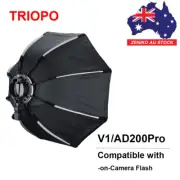 Tiropo 65CM Octagon Softbox Umbrella Soft box for Godox AD200/proV1 Flash Light