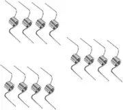 CLISPEED 3sets Refrigerator Door Spring Repair Fridge Door Spare Part Steel Spring for Refrigerator Divider Replacement 4pcs*3