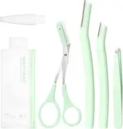 Eyebrow Trimming Kit - Special Scissors and Comb Set to Shape Your Eyebrows Eyebrow Trimming Kit Women Eyebrow Grooming Kit Eyebrow Shaping Kit Women Eyebrow Trimming Tool Precision