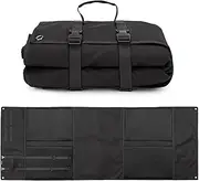 Peminkoo Shooting Pad Upgrade Blanket Padded Rest Blanket Roll Up Oxford Fabric for Outdoor Non-Slip Lightweight Waterproof Durable (200 x 74 cm) (Black)