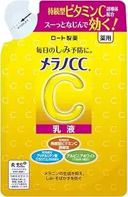 Melano CC Medicated Stain Prevention Whitening Milky Lotion, Refill, 4.2 fl oz (120 ml) (Quasi-Drug)