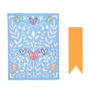 Sizzix Thinlits Die Folk Art Stencil