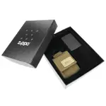 ZIPPO 美系~MOLLE保護套+黑裂紋烤漆打火機禮盒套組