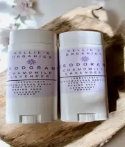 All Natural Deodorant - | Aluminum-Free & Skin-Friendly Chamomile Lavender
