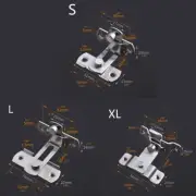 90 Degree Slide Gate Hasp Latches Lock Door Lock Buckle Barn Door Lock
