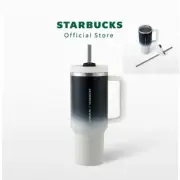 Starbucks Stanley Monochrome Gradient Black White Cold Cup 40oz Limited Thailand