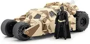 Jada Batman: The Dark Knight Batmobile Camo with Batman 1:24 Scale Hollywood Ride Diecast Vehicle