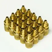 C&D 1/4 Flare Access Valve Solder 1/8 ID and 3/16, 1/4, 5/16 OD CD8400 20 Pack