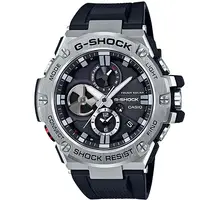 在飛比找PChome24h購物優惠-【CASIO】G-SHOCK G-STEEL 電力提示窗 藍