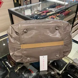 ⭐️ 香榭屋精品店  ⭐️ TOD’S G Bag 灰色防水帆布拼奶茶色皮邊手提包 斜背包  (XB7860)