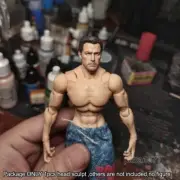 Premium 1/12 Handsome Man Head Sculpt Model For 6" Notaman Action Figure