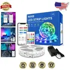 65.6ft Bluetooth LED Strip Lights - Color Changing & Music Sync for Parties