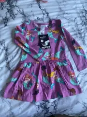Bonds Mermaid Long Sleeve Balletsuit BNWT Sz 2 (acc394)