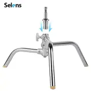 Light Stand Magic Leg with Stud Adapter for Studio Low Angle Lighting Shooting
