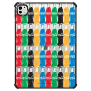 iPad Pro 11-inch (M4) iPad Impact Case Color Me Team Coca-Cola Tablet Case