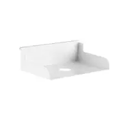 Brateck Paper File Document/Magazine Holder 18cm Desk Storage Organiser White
