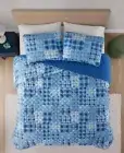 Wyatt Collection Reversible 2PC Patchwork Quilt Twin Set **NEW & SEALED IN BAG**