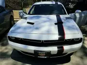 FITS All Dodge Challenger Racing Stripes Decals 5" Gloss Black + 1/2" Red 20 FT