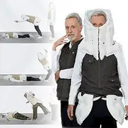 Elderly Protective Vest, APP Anti-Fall Airbag Vest with Remote Monitoring Alarm/Positioning/Ask for Help/Sports Records Function, 0.08S Airbag Pops Up,270°All-Inclusive Protection,for Man, Woman