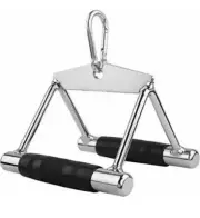 YOUXI V Shaped Press Down Bar Double D Handle Pull Down Cable Machine Handle ...