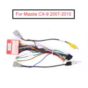 Car Stereo Radio Power Wiring Harness for Mazda CX-7 CX-9 07-15 w/Bose Amplifier