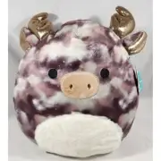 14" Squishmallow GREGGOR The Moose marbled Brown Gold ears/antlers New w/Tag