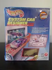 Hot Wheels 1997 ~ Custom Car Designer CD-ROM Windows 95 ~ New In Sealed Box