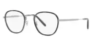 Oliver Peoples Lilletto Brunello Cucinelli Eyeglasses Silver Charcoal Tortoise