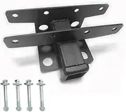 Trailer Tow Hitch 2INCH Car Receiver Hitch Compatible for Jeep Wrangler JK JL2007-2017 Gladiator JT 2018+ Heavy Duty Steel Trailer Tow Hook(for JK JL)