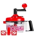 Manual Food Chopper Vegetable Chopper Hand Food Processor, Mixer, Blender, Wh...