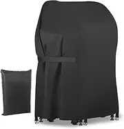 30 Inch BBQ Cover Outdoor Waterproof BBQ Grill Cover for Weber Spirit 210 Gas Grills, Barbecue Cover for Weber 7105 Grill, 2 Burner Grill Cover for Weber Spirit E-210 Grill – 76.2x66x109.2CM