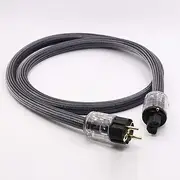 JJmooer Pure Copper with Shielded hi-fi Power Cord. Professional Audio AC Amplifier Cable AC Cable