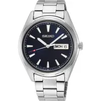 在飛比找momo購物網優惠-【SEIKO 精工】CS城市日曆女錶-藍/36mm 母親節禮