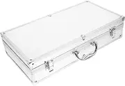 [ULDIGI] Small Briefcase Microphone Case Aluminum Case Brief Cases Men Tool Case Men Briefcase Aluminum Briefcase Briefcases for Men Metal Case Brief Case Man Aluminum Storage Case Mic Case